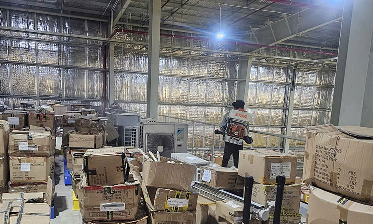 Dự án kiểm soát sinh vật gây hại tại kho nông sản An Khánh, Hà Nội Dự án kiểm soát sinh vật gây hại tại kho nông sản An Khánh, Hà Nội